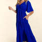 Haptics Tiered Babydoll Maxi Dress with Side Pocket