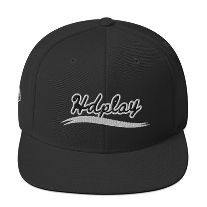 Classic Fit Black Green Snapback Hat