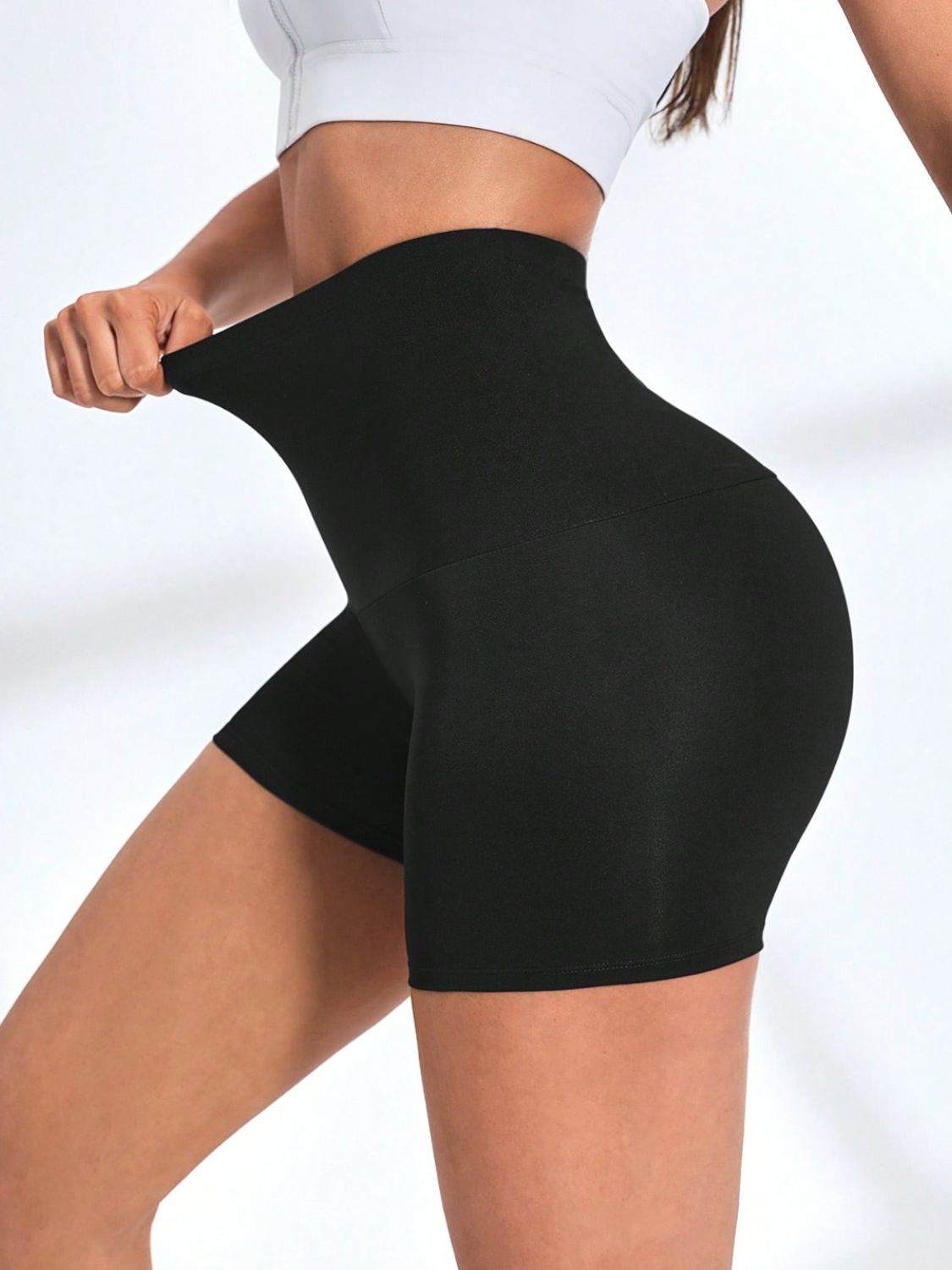 Basic High Waist Active Shorts