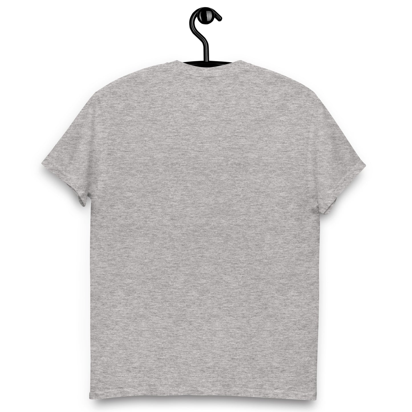 Men's Classic Short Sleeve Sports Grey T-Shirt