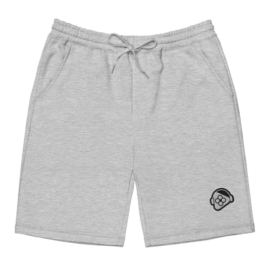 Men's fleece Grey Heather shorts