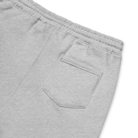 Men's fleece Grey Heather shorts