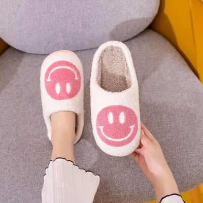 Melody Smiley Face Slippers