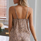 Dotted Satin Cami And Shorts Pajamas Set