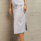 HYFVE Professional Poise Buckled Midi Skirt