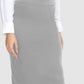 High Waist Wrap Skirt