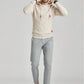 Hooded Pullover Knitwear Sports Casual Men's Sweater