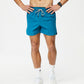 Men's breathable loose version quick-drying running training three-quarter shorts